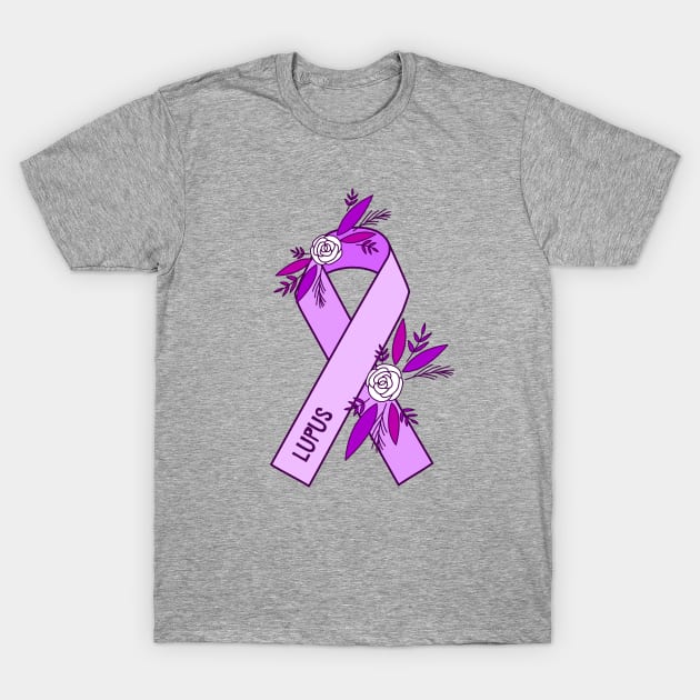 Lupus Awareness T-Shirt by Sloth Station